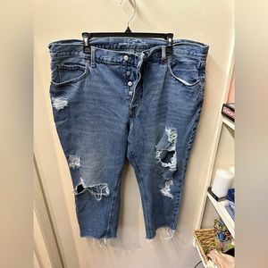 Old navy size 18 petite slouchy straight